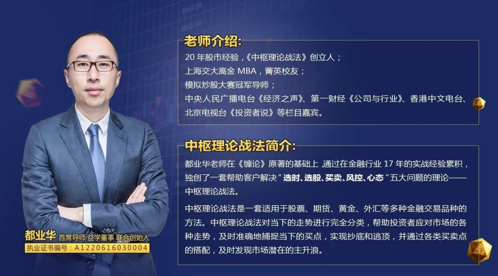 【都业华中枢理论战法】2024年中枢新系统课 视频+文档